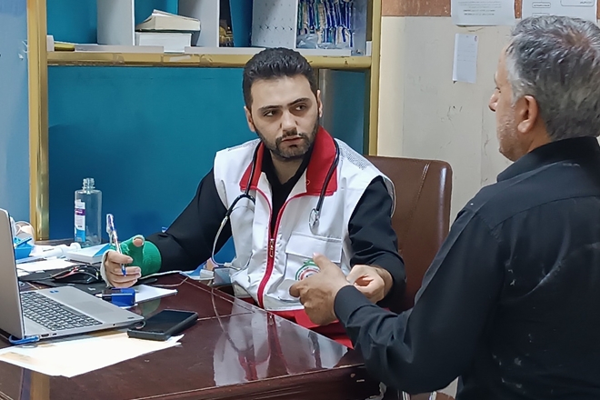 شیوع بیماری آنفلوآنزا و افزایش تعداد ارائه خدمات به مراجعین در دی ماه 1403