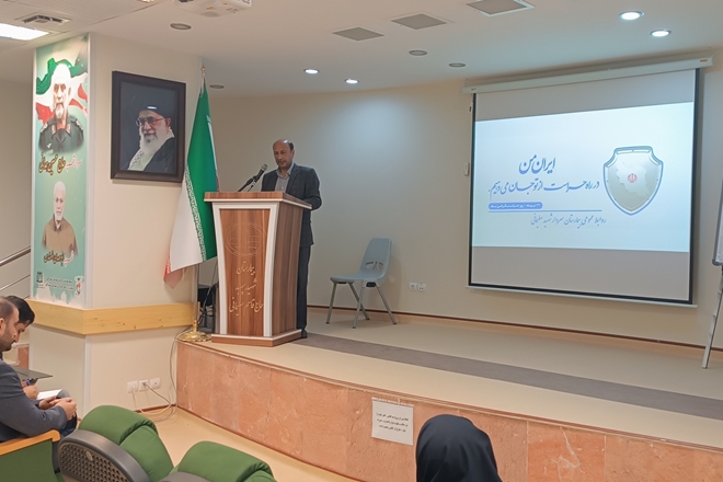 برگزاری مراسم گرامیداشت روز حراست در بیمارستان سردار شهید سلیمانی تیر ماه 1404