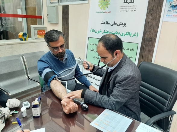 افزایش مشارکت و حضور مردم و مسئولان شهرستان درگزین در پویش سلامت 