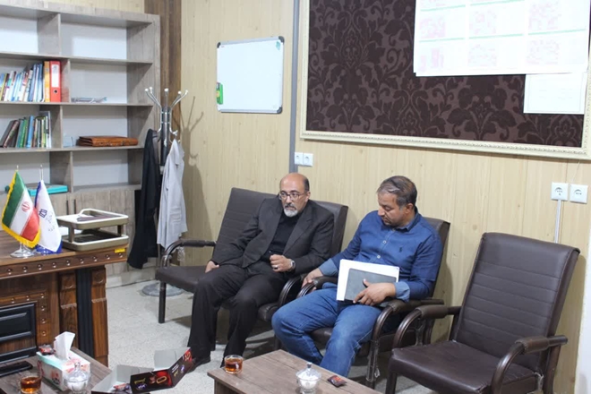 دیدار سرپرست مرکز بهداشت شهرستان فامنین با دهیاران
