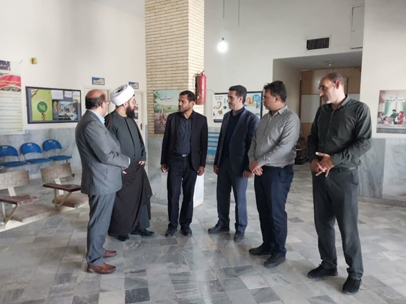 بازدید امام جمعه و فرماندار فامنین از مرکز خدمات جامع سلامت روستایی تجرک 