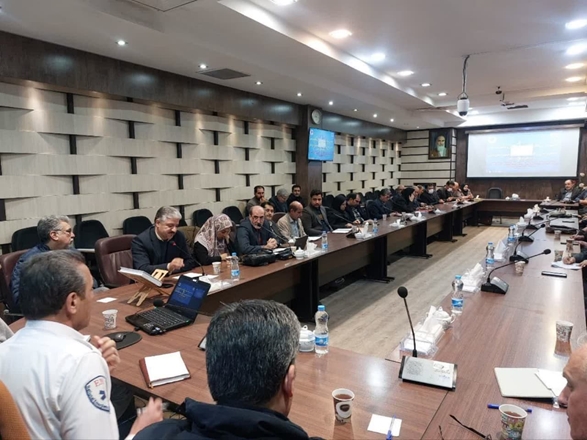 برگزاری جلسه پدافند غیرعامل دانشگاه علوم پزشکی همدان