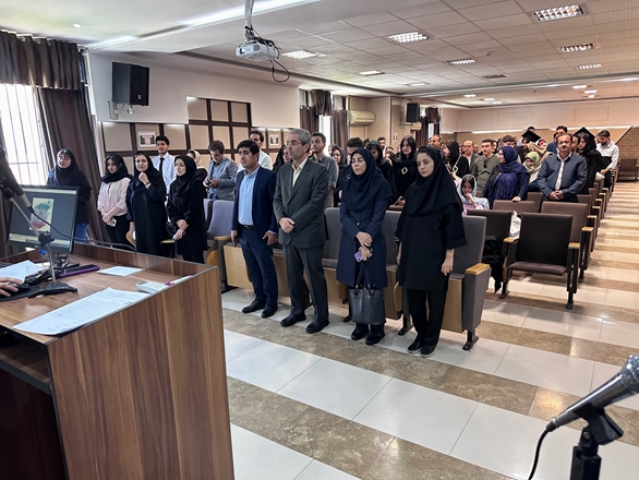 برگزاری آیین دانش آموختگی دانشجویان ورودی 1401 دانشکده توانبخشی