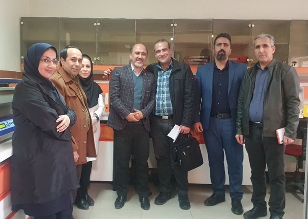 بازدید کارشناسان آزمایشگاه مرجع سلامت وزارت بهداشت از آزمایشگاه مرکز بهداشت همدان