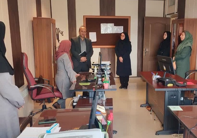 بازدید سرپرست مرکز بهداشت همدان از مرکز آموزش بهورزی