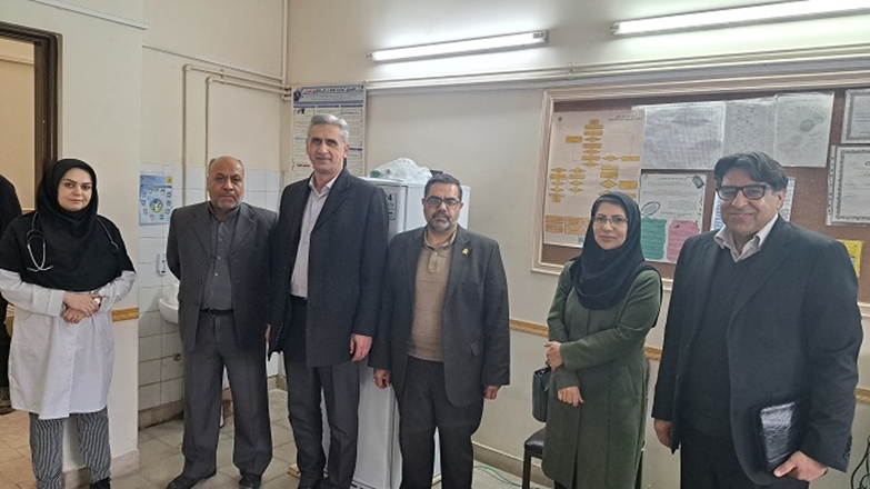 پایش عملکرد مرکز بهداشت همدان در پویش ملی سلامت با حضور نماینده وزارت بهداشت