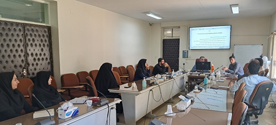 تمرین دور میزی کارکرد مرکز بهداشت همدان در مراسم اربعین حسینی