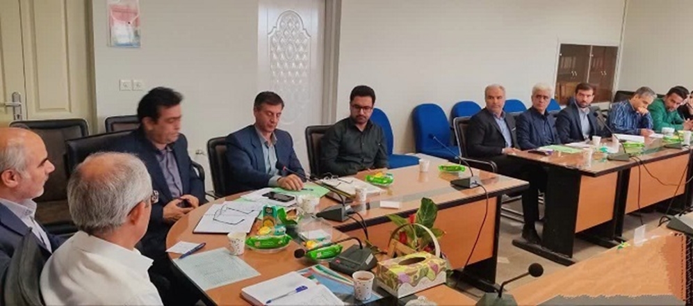 نشست رئیس مرکز بهداشت همدان با بخشدار شراء 