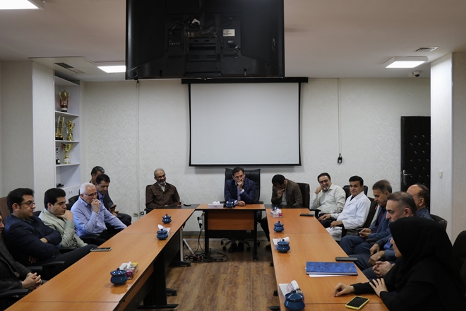 بازدید هیأت بورد جراحی عمومی از مجتمع آموزشی درمانی بعثت 