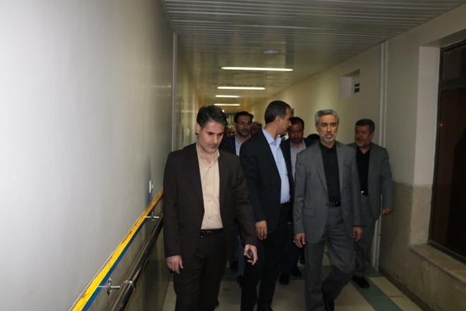 بازدید سرزده استاندار همدان از مجتمع آموزشی درمانی بعثت