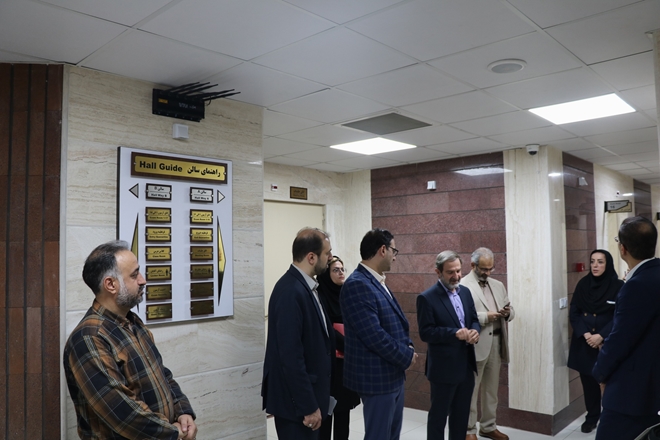 بازدید هیات بورد جراحی گوش و حلق وبینی و سر و گردن از مجتمع آموزشی درمانی بعثت