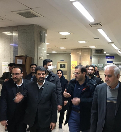 بازدید سرزده استاندار همدان از بیمارستان تخصصی و فوق تخصصی بعثت 1403