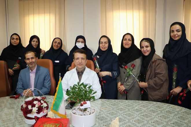 گرامیداشت میلاد حضرت زینب (س) و روز پرستار در مرکز آموزشی درمانی سینافرشچیان