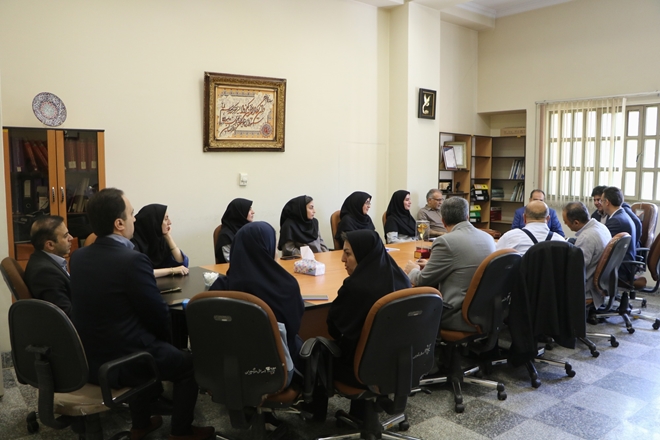 بازدید هیئت ارزشیابی رشته تخصصی روان‌پزشکی از بیمارستان فرشچیان سینا