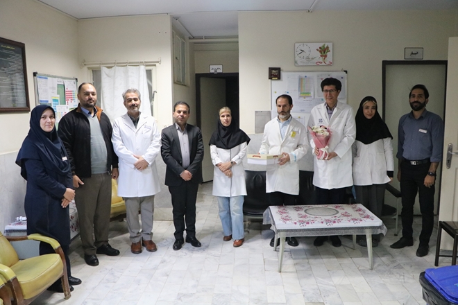 گرامیداشت روز جهانی رادیولوژی در مرکز آموزشی و درمانی سینا فرشچیان