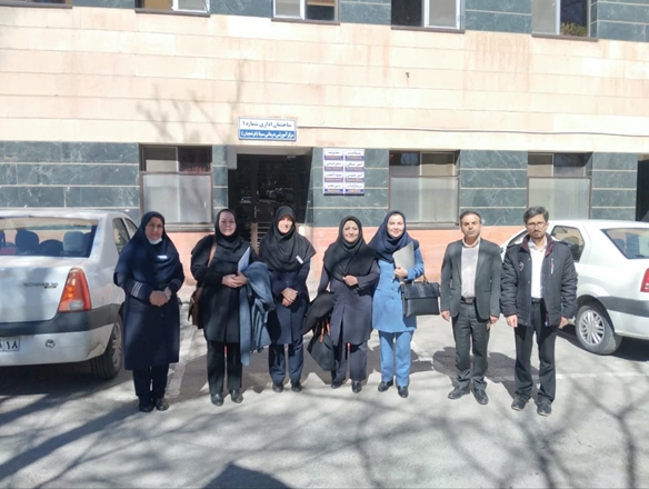 بازدید کارشناسان وزارت بهداشت، درمان و آموزش پزشکی از بخش IPD بیمارستان 