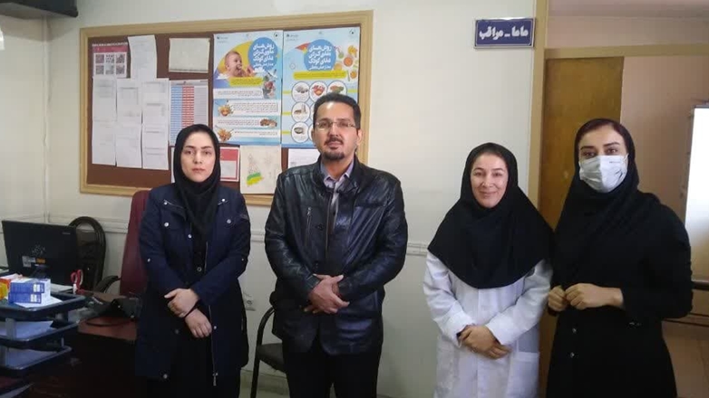 معاون توسعه مدیریت و منابع دانشگاه به پویش ملی سلامت پیوست