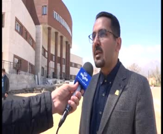 گزارش صدا و سیمای مرکز همدان از روند تجهیز وتکمیل  بیمارستان اکباتان