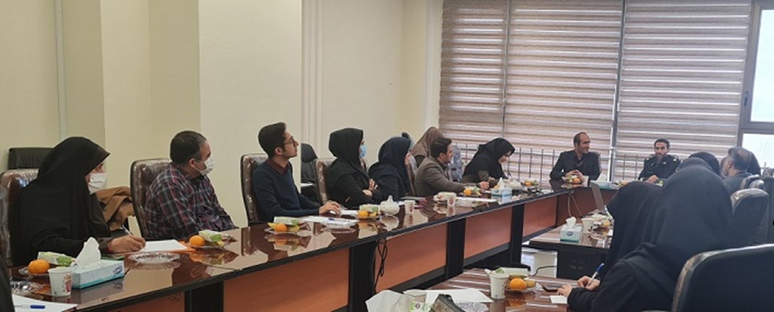 نشست هماهنگی اداره کل آموزش دانشگاه با مسئولان نظام وظیفه فرماندهی انتظامی استان