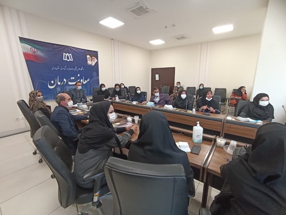 برگزاری جلسه توسعه منظم و منسجم زایمان بی درد 