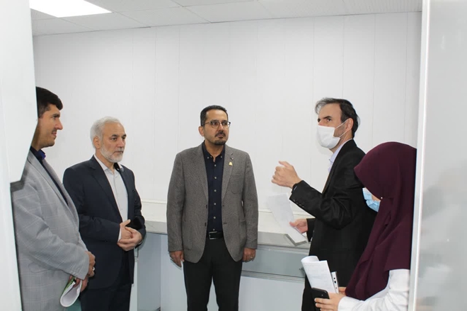بازدید دکتر یوسفی معاونان تحقیقات و توسعه از مرکز سل تراپی و بیوبانک دانشگاه 