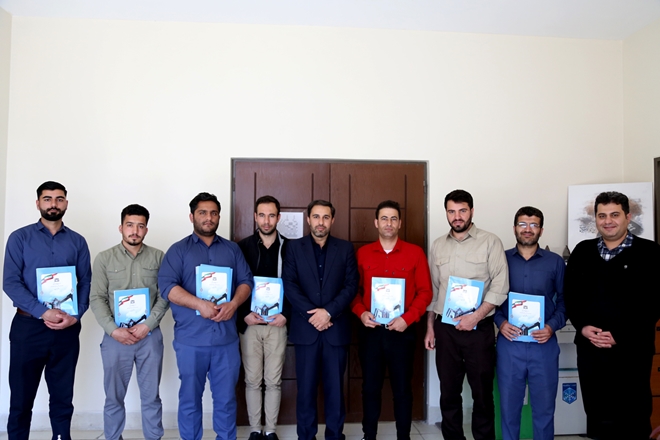 مراسم قدردانی از کارکنان خدمات عمومی ستاد حوزه ریاست 