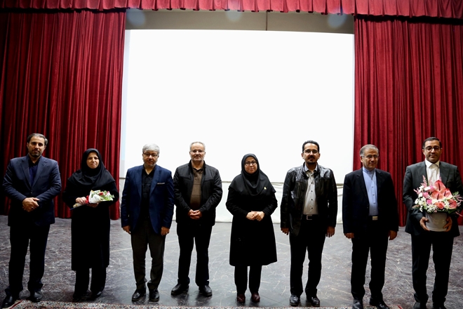 آیین تکریم و معارفه سرپرست مدیریت شبکه بهداشت و درمان بهار 
