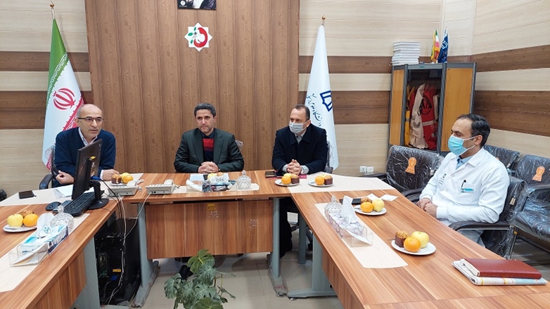 برگزاری جلسه شورای گروه داخلی دانشگاه علوم پزشکی همدان با حضور دکتر مجذوبی