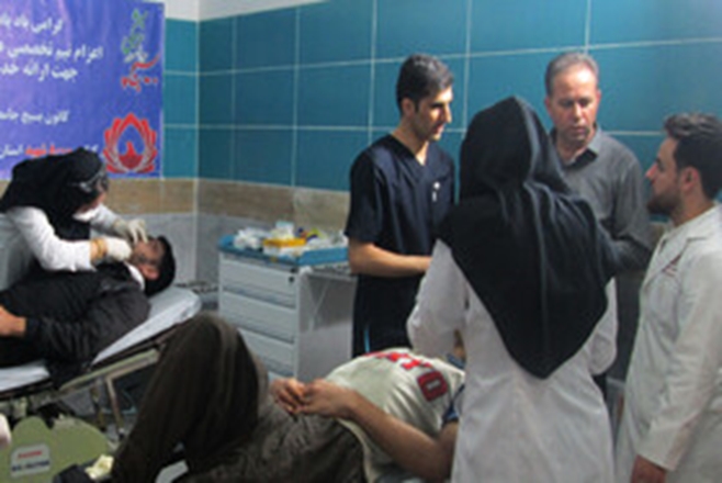 برگزاری اردوی جهادی در زندان مرکزی همدان
