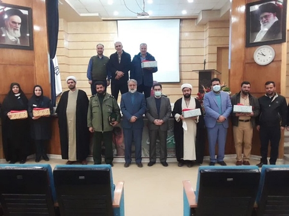 سومین سالگرد شهادت سردار دلها در مجتمع آموزشی درمانی بعثت