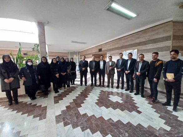 امور اداری شبکه بهداشت و درمان تویسرکان ارزیابی شد