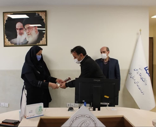 تقدیر از همکاران نمونه مرکز آموزشی درمانی فاطمیه