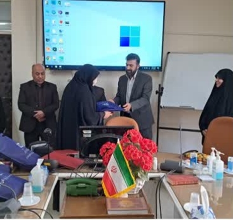 تجلیل از ایثارگران مرکز بهداشت همدان
