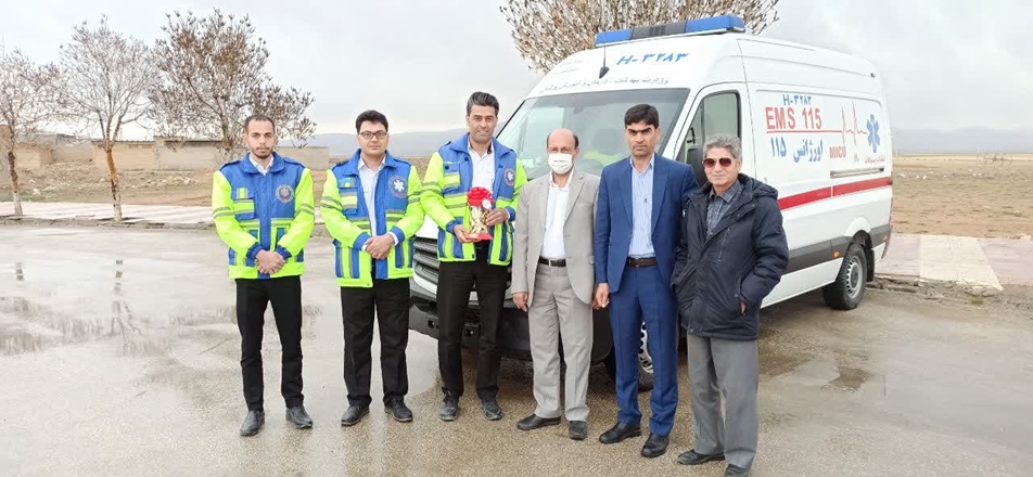 بازدید مدیر شبکه بهداشت و درمان کبودرآهنگ از مراکز فعال خدمات سلامت و پایگاههای اورژانس 