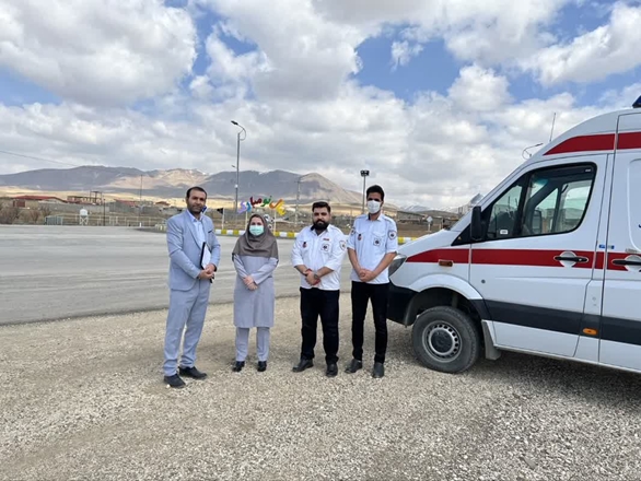 بازدید مدیر شبکه بهداشت و درمان درگزین از مراکز بهداشتی و درمانی خدمات‌رسان در ایام نوروز