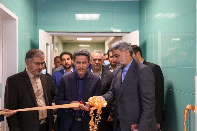 تجهیز بیمارستان آیت‌اله بهاری به دستگاه لاپاراسکوپی جراحی با حضور مسئولین دانشگاه و شهرستان بهار