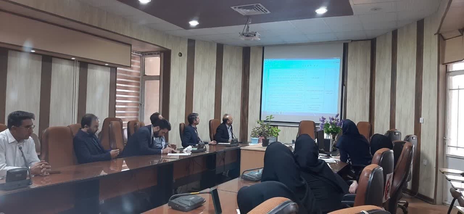 جلسه هماهنگی برگزاری هفته جمعیت در مرکز بهداشت تویسرکان  