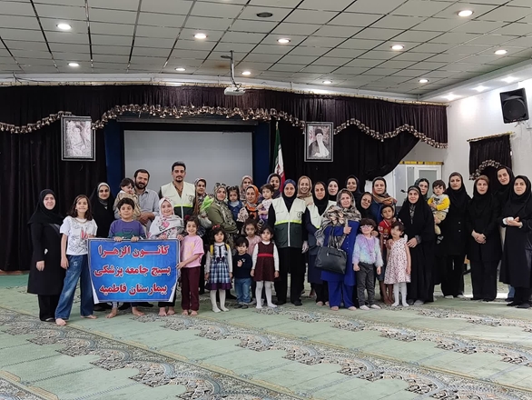 اردوی نیم روزه به مناسبت هفته ملی جمعیت در مرکز آموزشی درمانی فاطمیه 