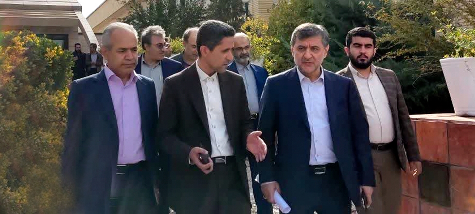 بازدید معاون آموزشی وزارت بهداشت از دانشکده پرستاری و بیمارستان‌ مهر ملایر
