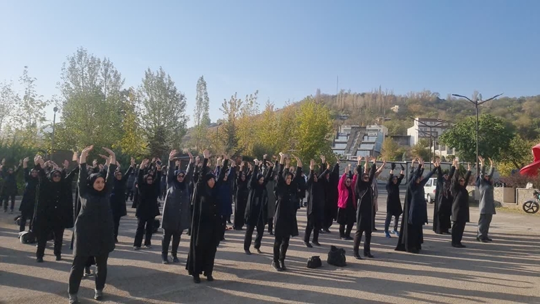 برقراری ورزش صبحگاهی برای بانوان کارمند دانشگاه 