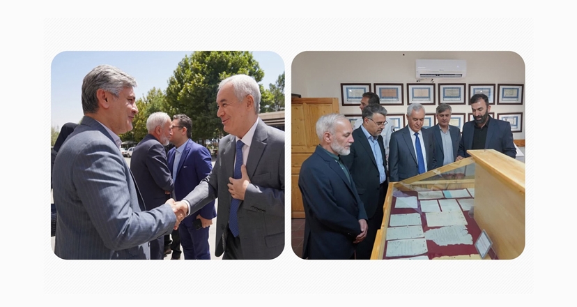 بازدید سفیر جمهوری تاجیکستان از بیمارستان فوق تخصصی قلب و عروق فرشچیان و موزه تاریخ پزشکی همدان