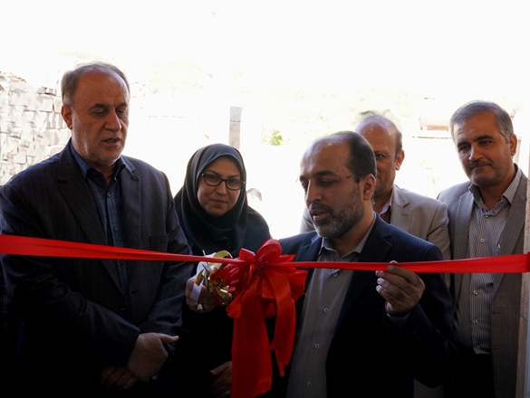 آیین افتتاح خانه بهداشت سیلوار در شهرستان همدان