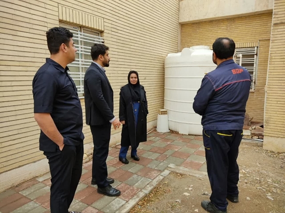 انتقال آب از RO واحد دیالیز به واحدهای موتورخانه و رختشویخانه بیمارستان امام حسن مجتبی(ع) فامنین 