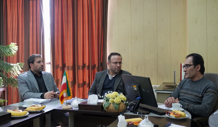 نشست مشترک مدیر روابط عمومی دانشگاه با رییس و مدیران دانشکده بهداشت