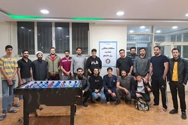 استقبال بیش از 800 نفر از دانشجویان از مسابقات ورزشی درون خوابگاهی دانشجویان پسر