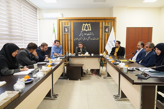 نشست رئیس دانشگاه با اعضای جدید هیئت مدیره نظام پرستاری همدان 