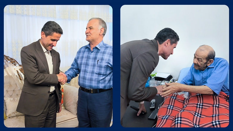 دیدار و دلجویی رییس دانشگاه از بازنشستگان حوزه سلامت 