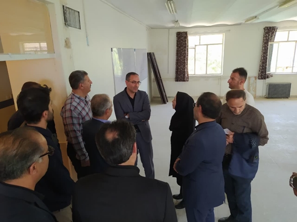 بازدید معاون توسعه وزارت بهداشت از دانشکده علوم پزشکی ملایر 