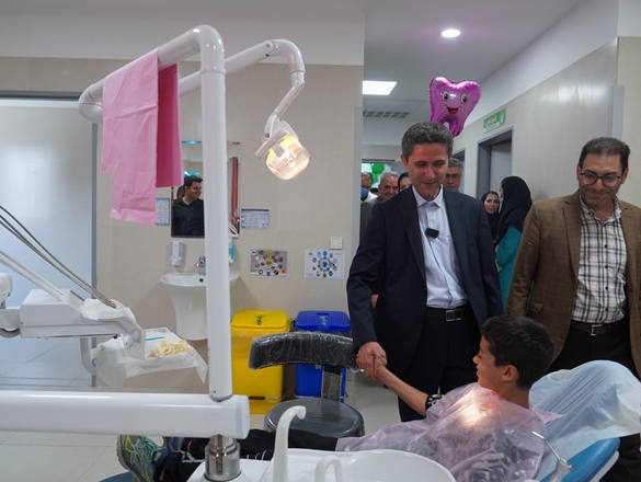گزارش تصویری افتتاح دندان پزشکی اکباتان