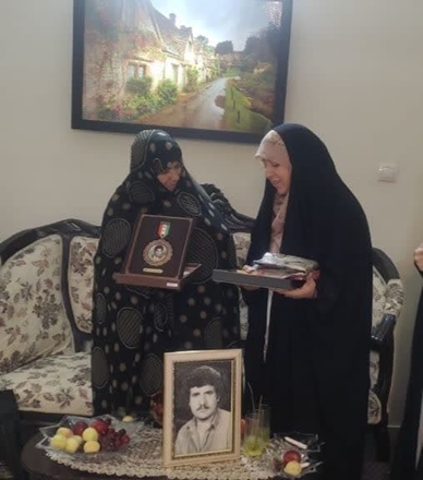دیدار با خانواده شهید خلیل کرمی 